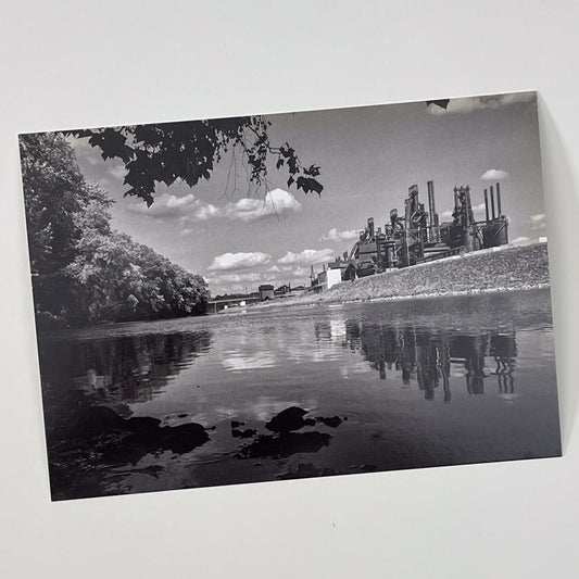 Bethlehem Steel & Lehigh River Postcard