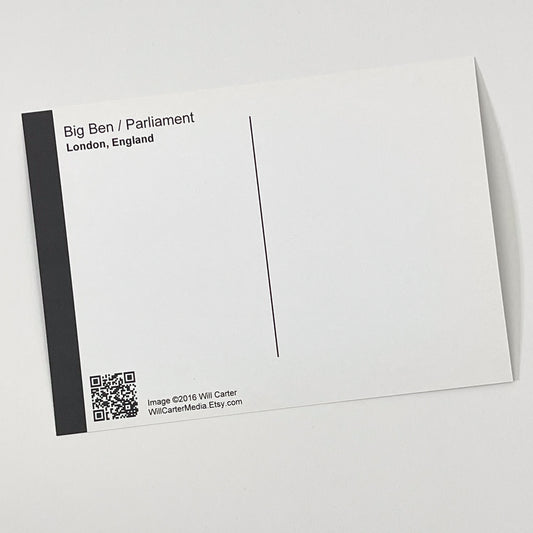 Big Ben / Westminster Postcard