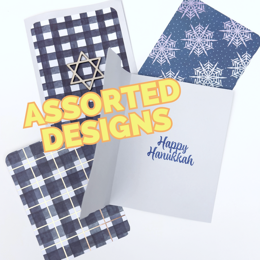 Handmade Hanukkah Card Mystery Bundle - 4 pack