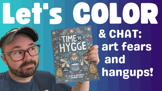 Let's Color & Chat: Art Fears!