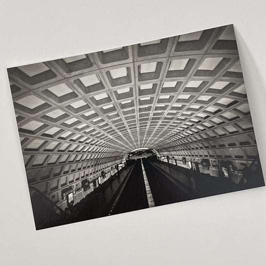 Washington DC DuPont Circle Station Postcard, WCM Original Image